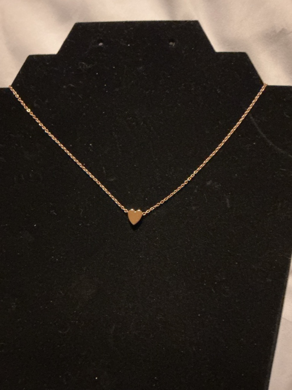 Delicate Gold Heart Pendant Necklace for Women